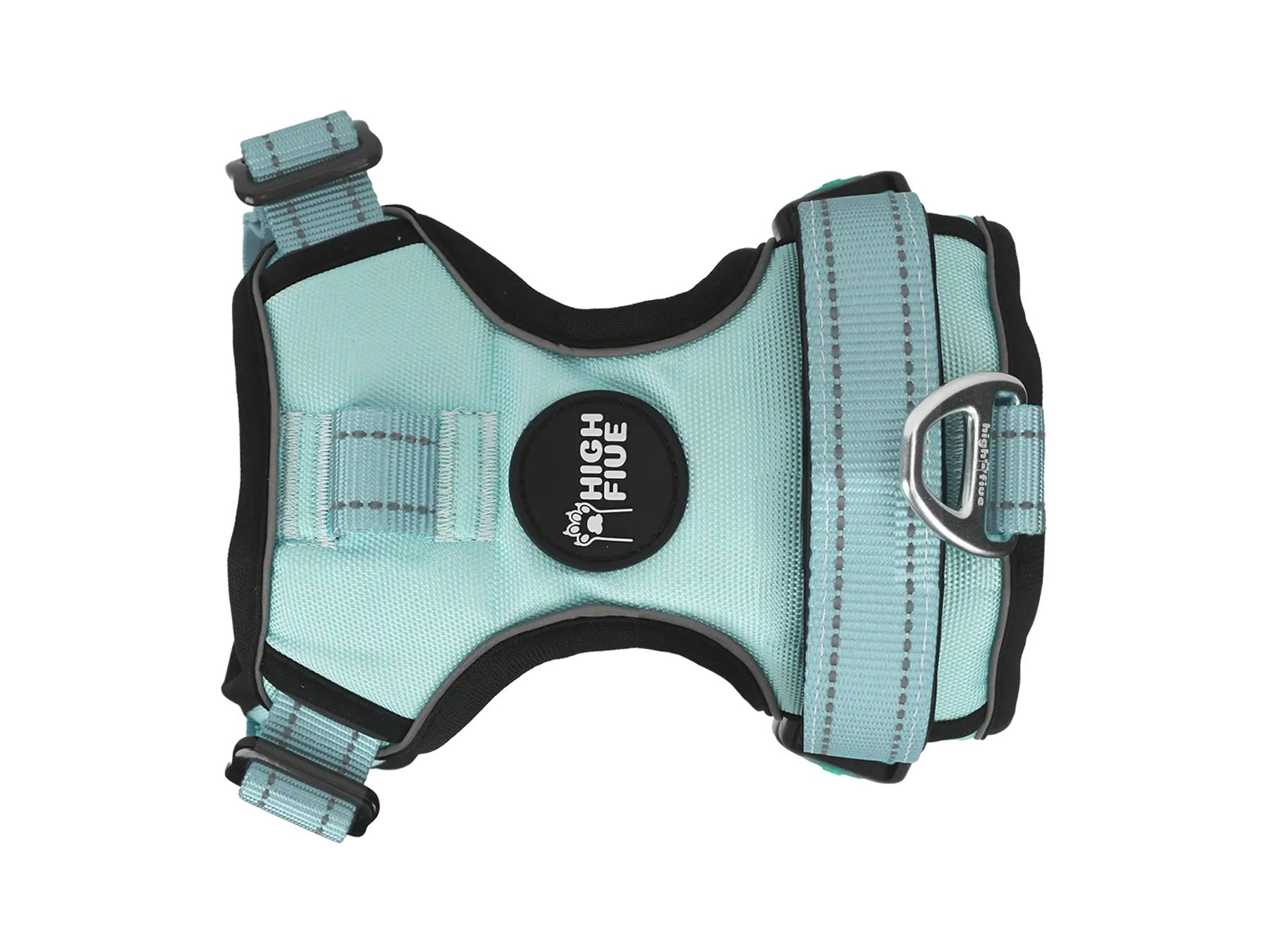 PawPlus-Active-Dog-Harness-Seafoam-Drift-Top-View