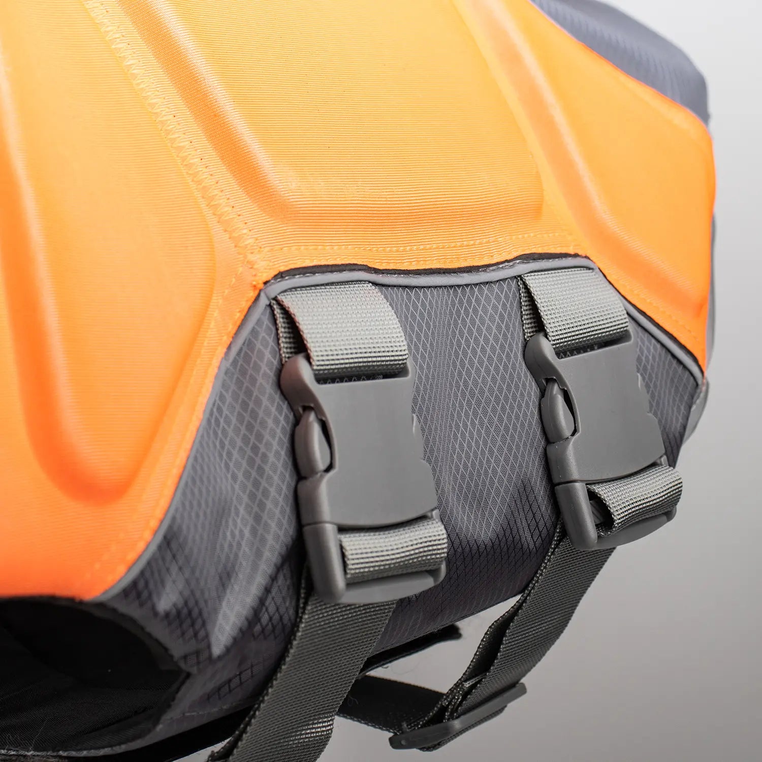 Dog swim vest with abrasion-resistant chest protection